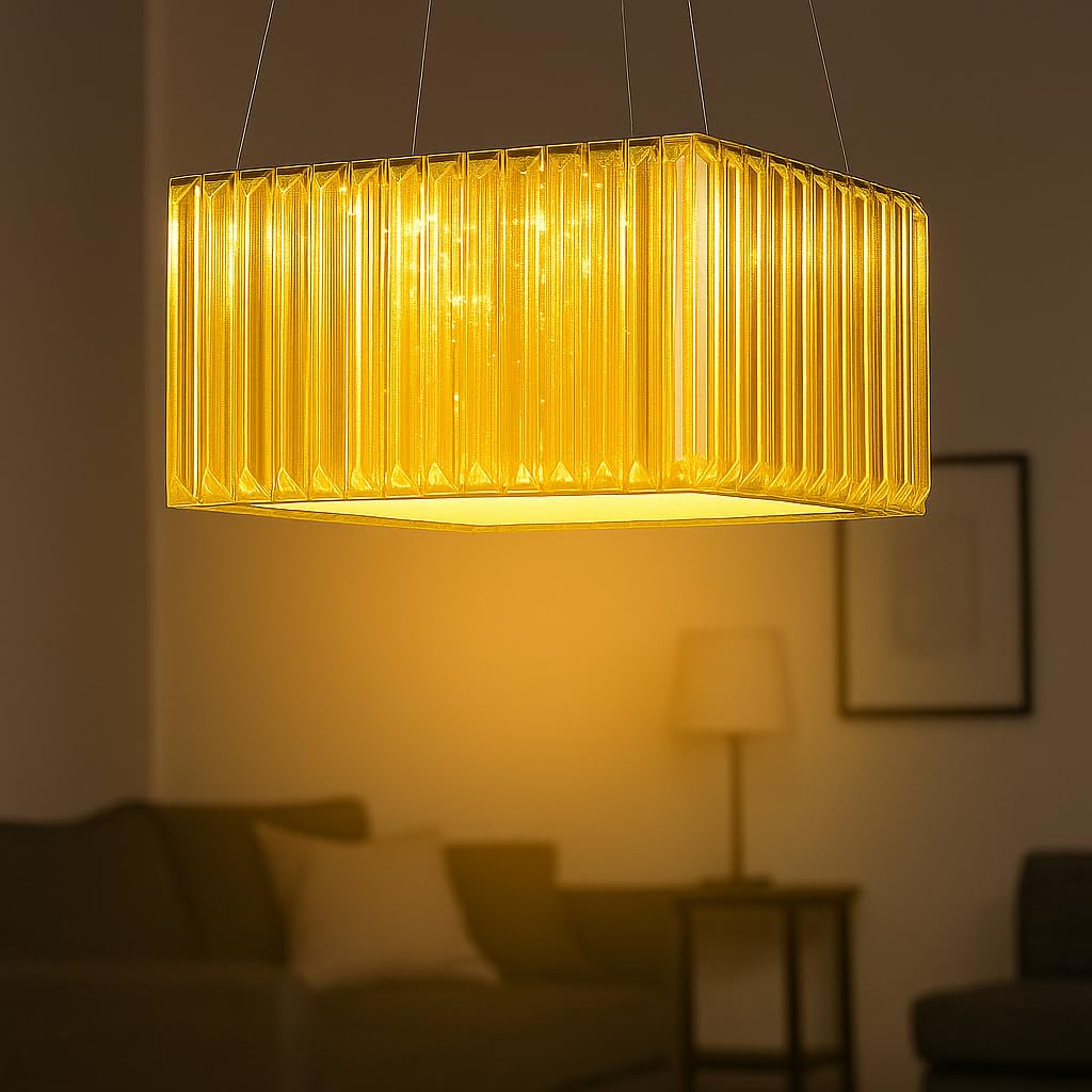 ADWAIT Dimmable Gold Crystal Chandelier (400mm)